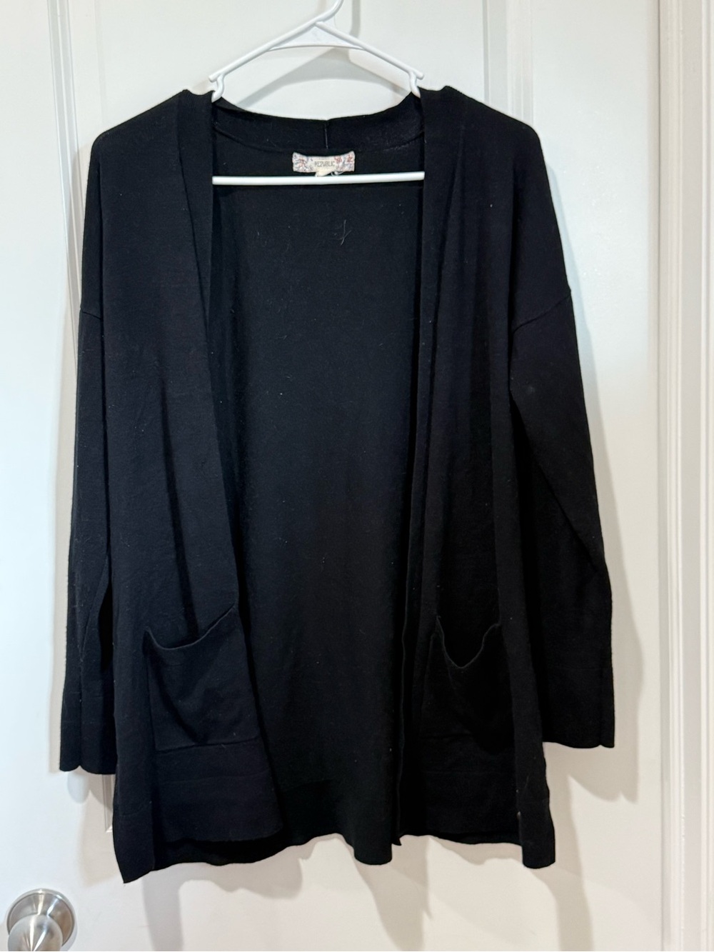 Black Women's Cardigan Sweater